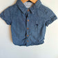 Tommy Bahama Denim Button Up T-shirt / 2T