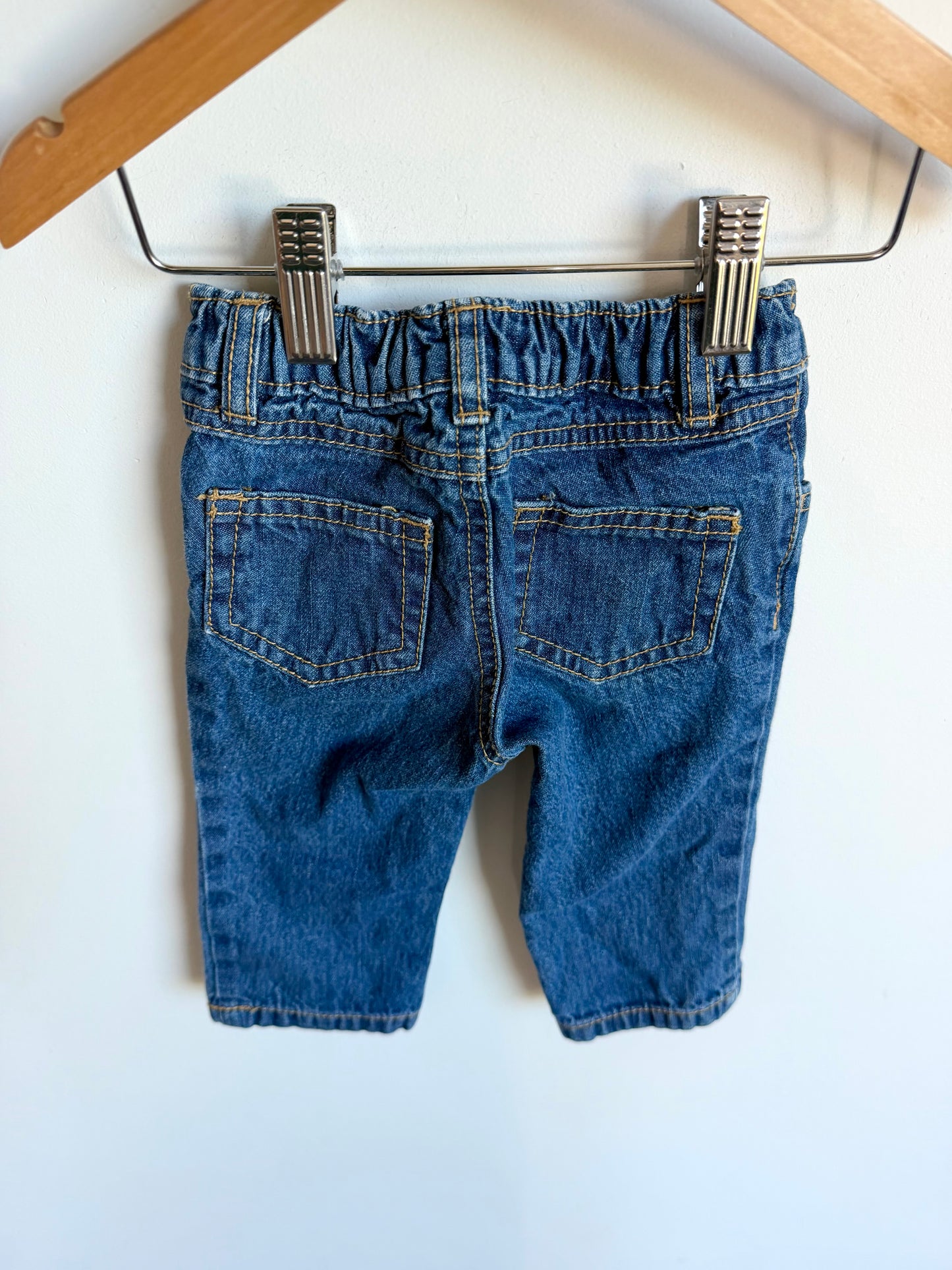 Jeans with Elastic Waist / 9m