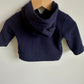 Navy Hoodie Sweater / 3-6m