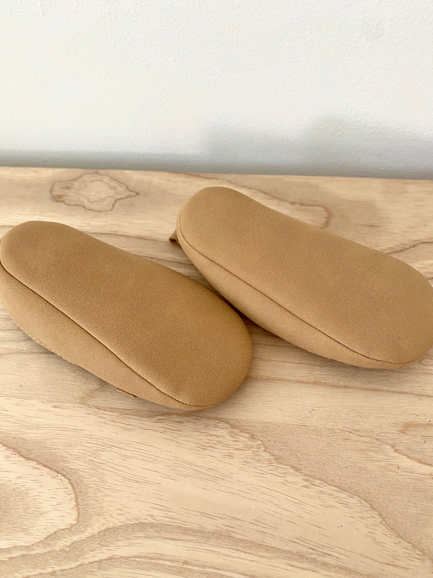 Tan Bear Shoes / 9-12m