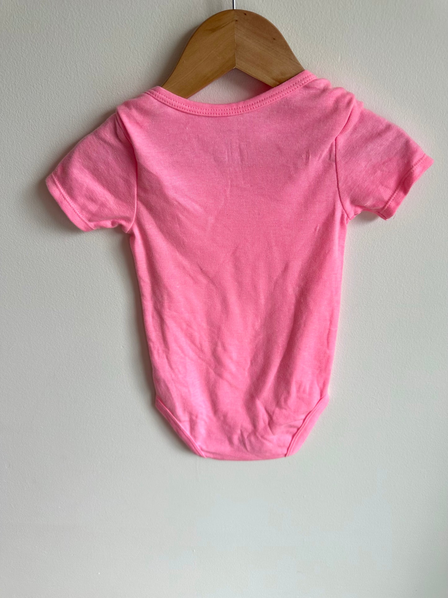 Pink Tee Bodysuit / 18m