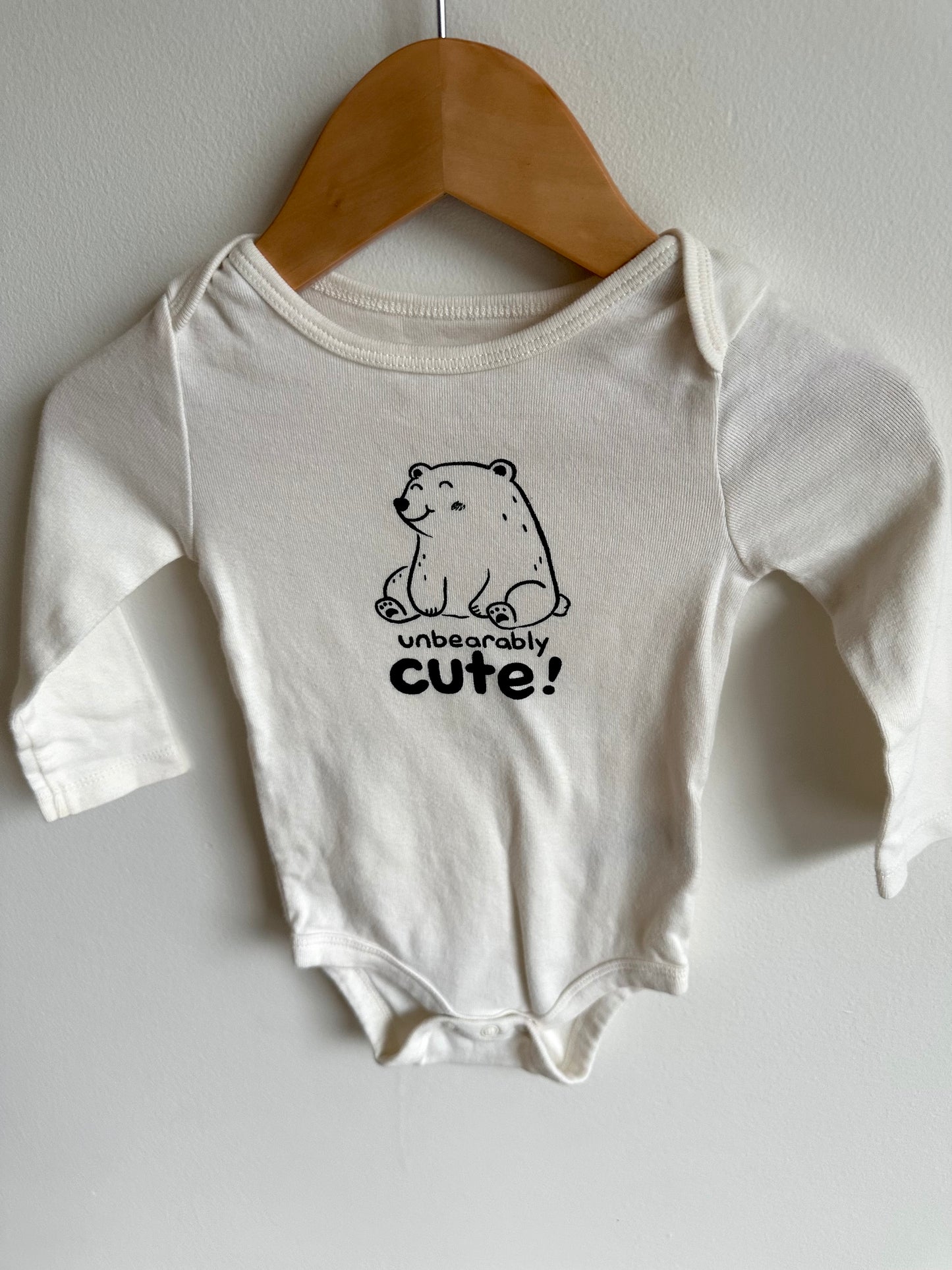 Unbearably Cute Bodysuit / 6-12m