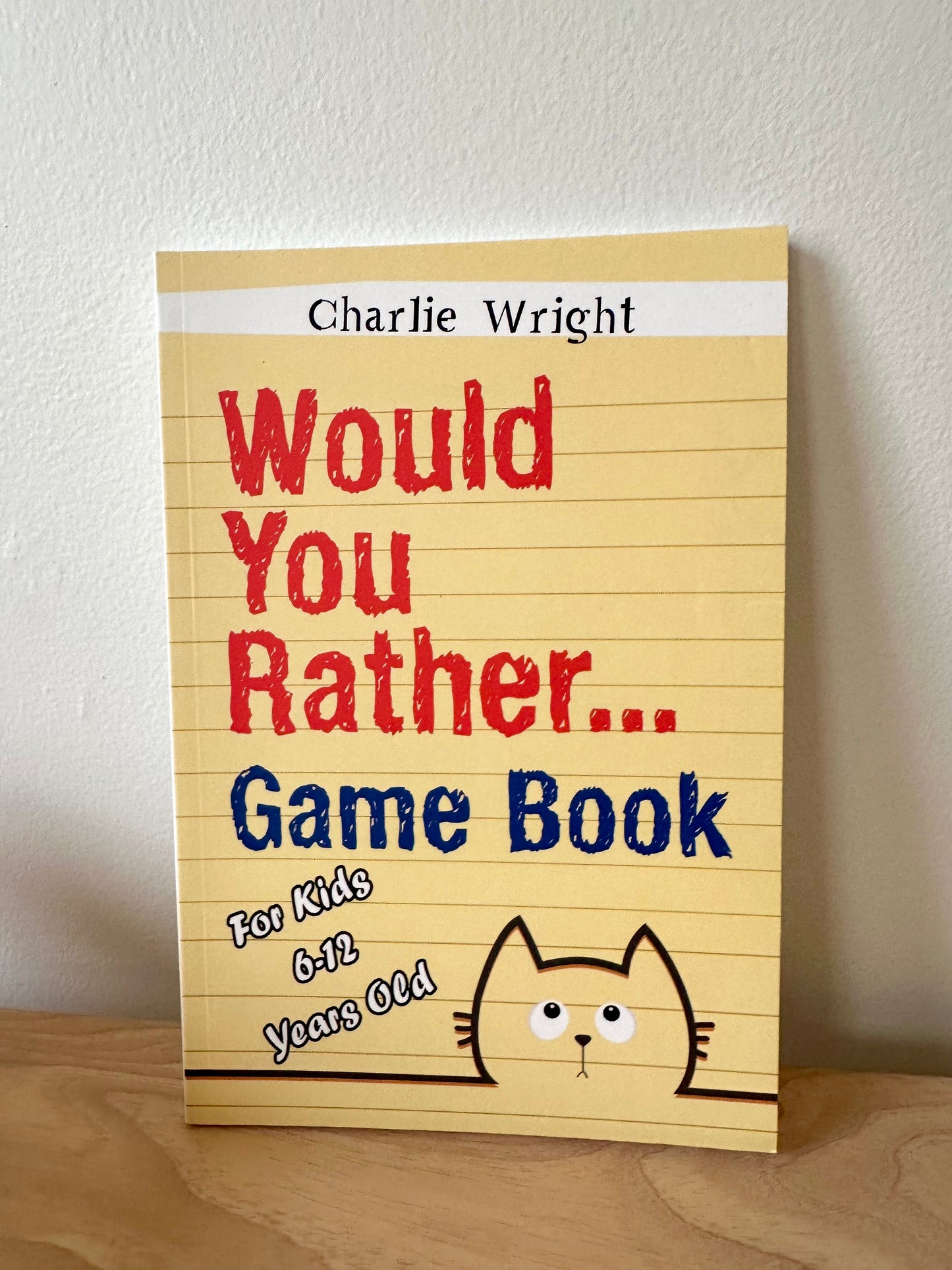 Would You Rather Game Book Softcover / 6-12 years