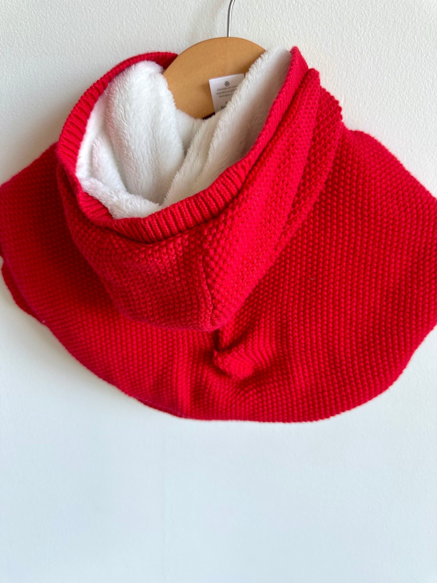 Red Knit Cloak / 3m