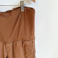 Maternity Tan Straight Leg Pants / S