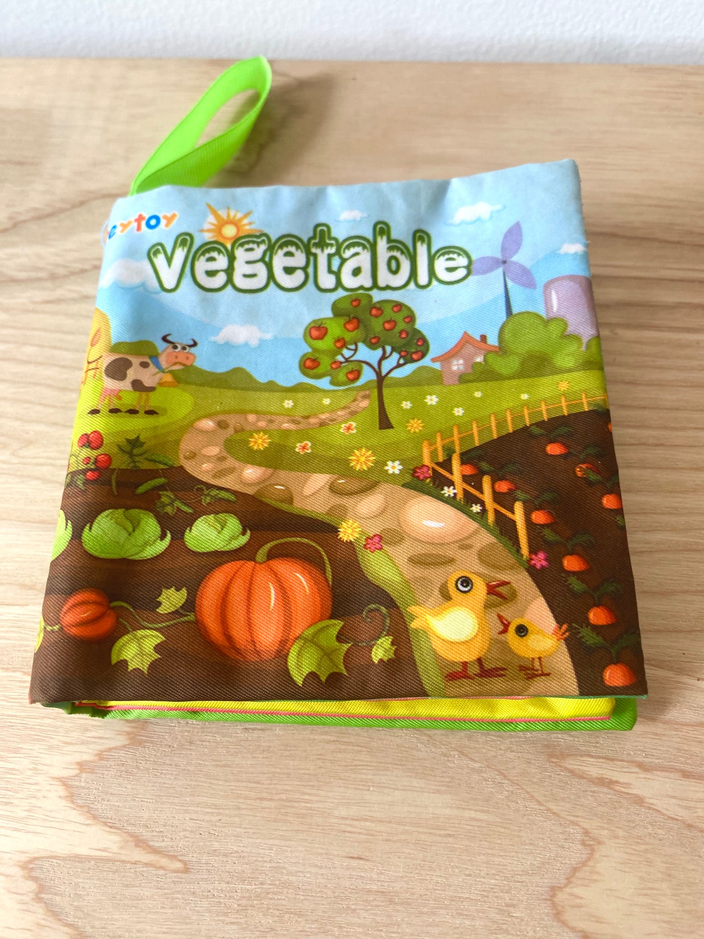 Vegetable Soft Book / 0-1 years