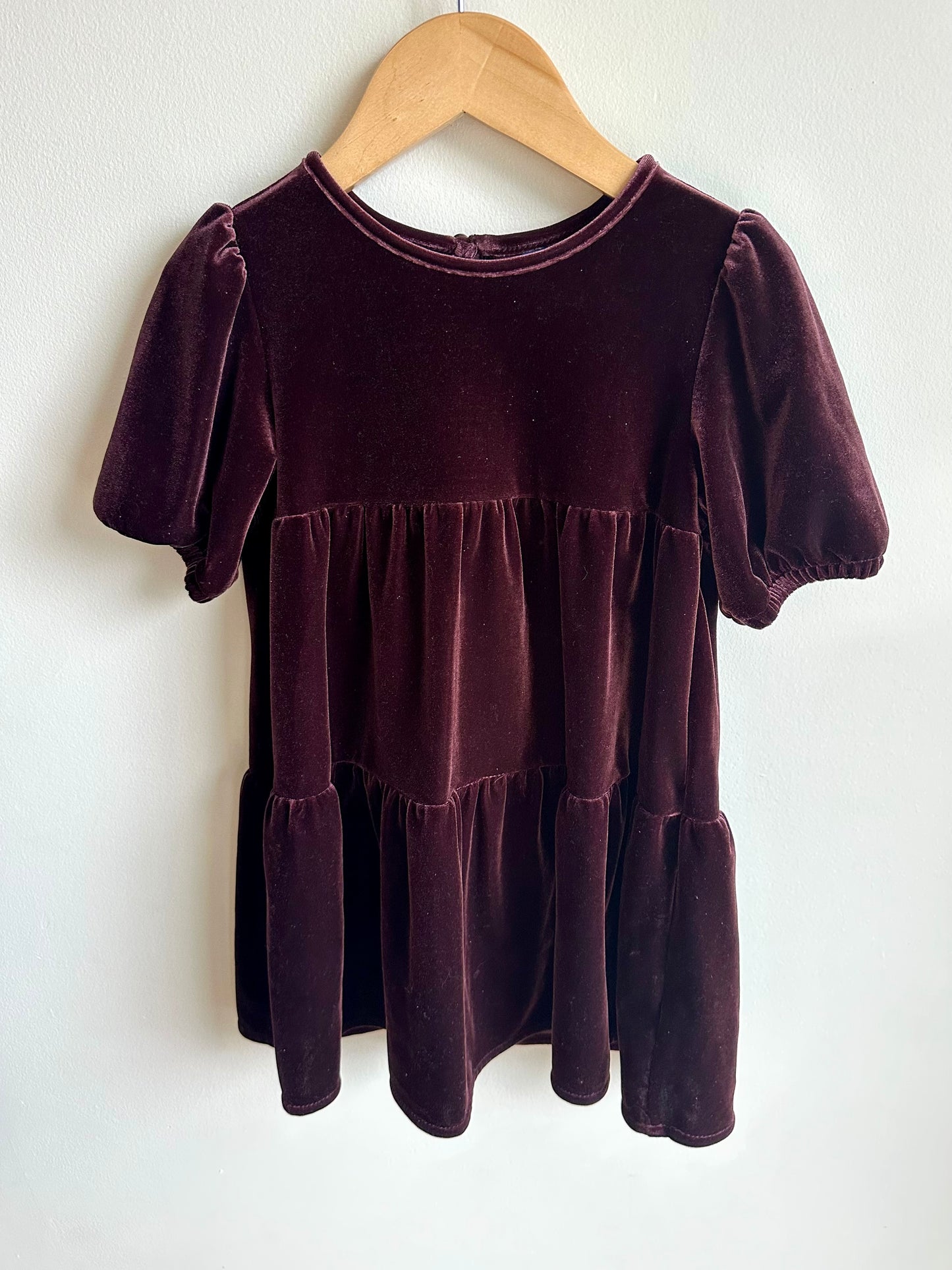 Velvet Plum Formal Dress / 4T