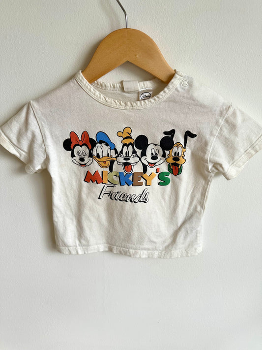 Mickey's Friends Oversized T-shirt / 9-12m