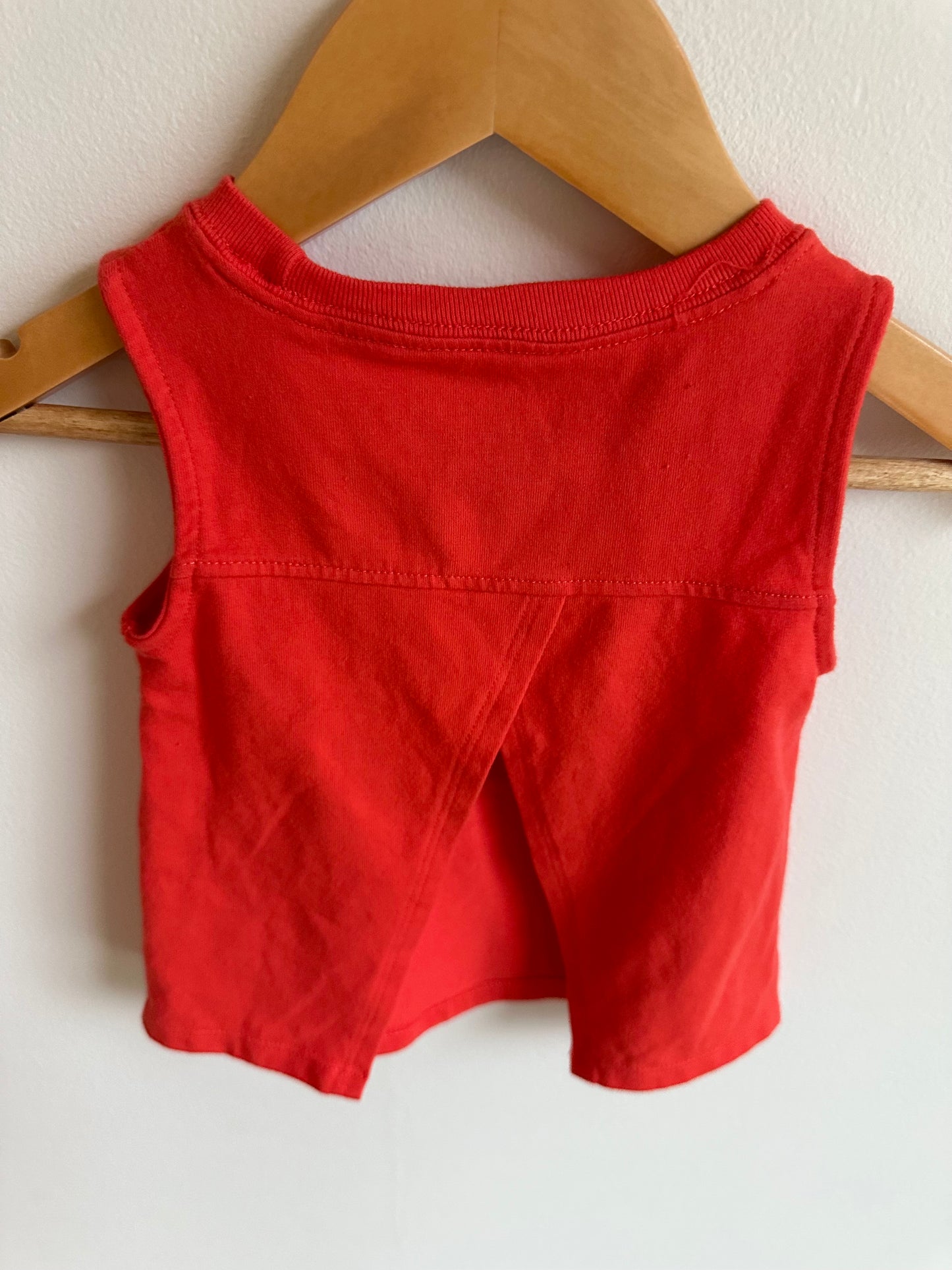 Love Open Back Tank + Striped Shorts Set / 12m