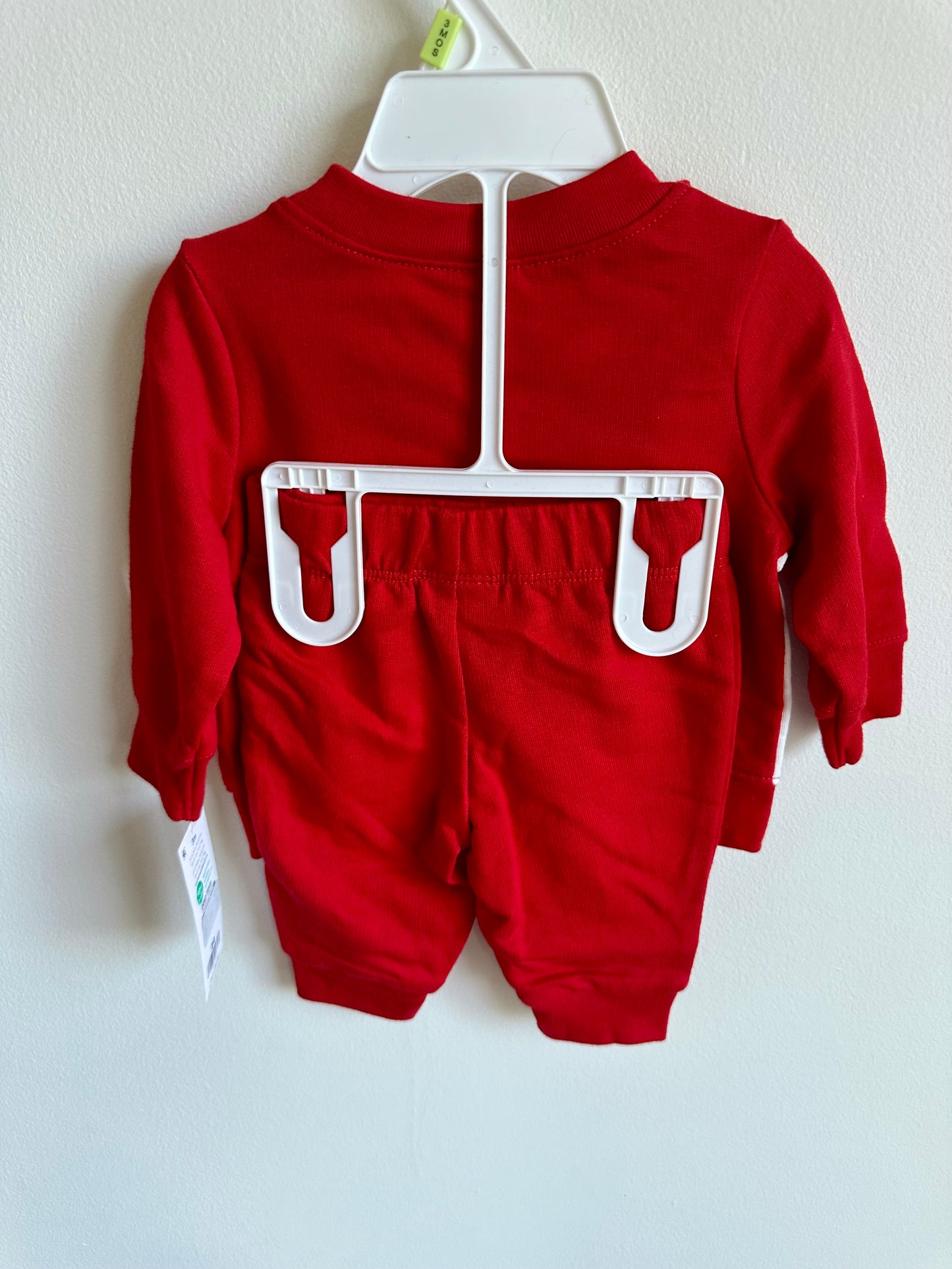 Santa Sweater, Pants + Socks Set (With Tags) / 3m