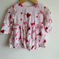 Pink Hearts Dress / 6-12m