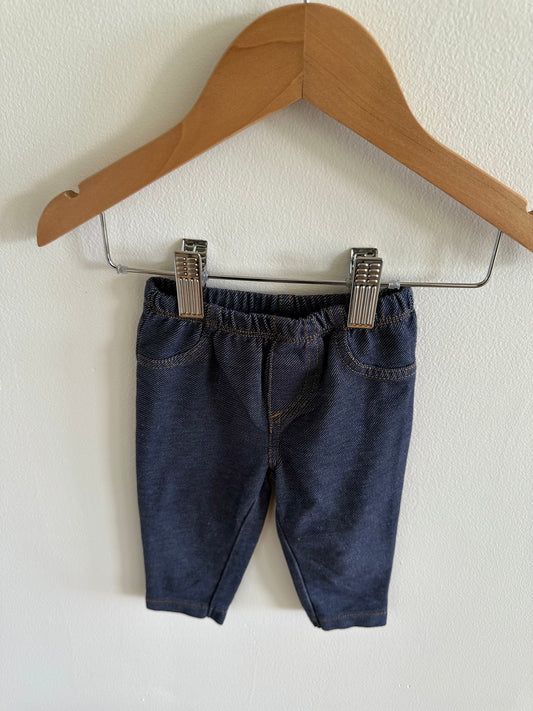 Stretchy Jean Look Pants / 6m