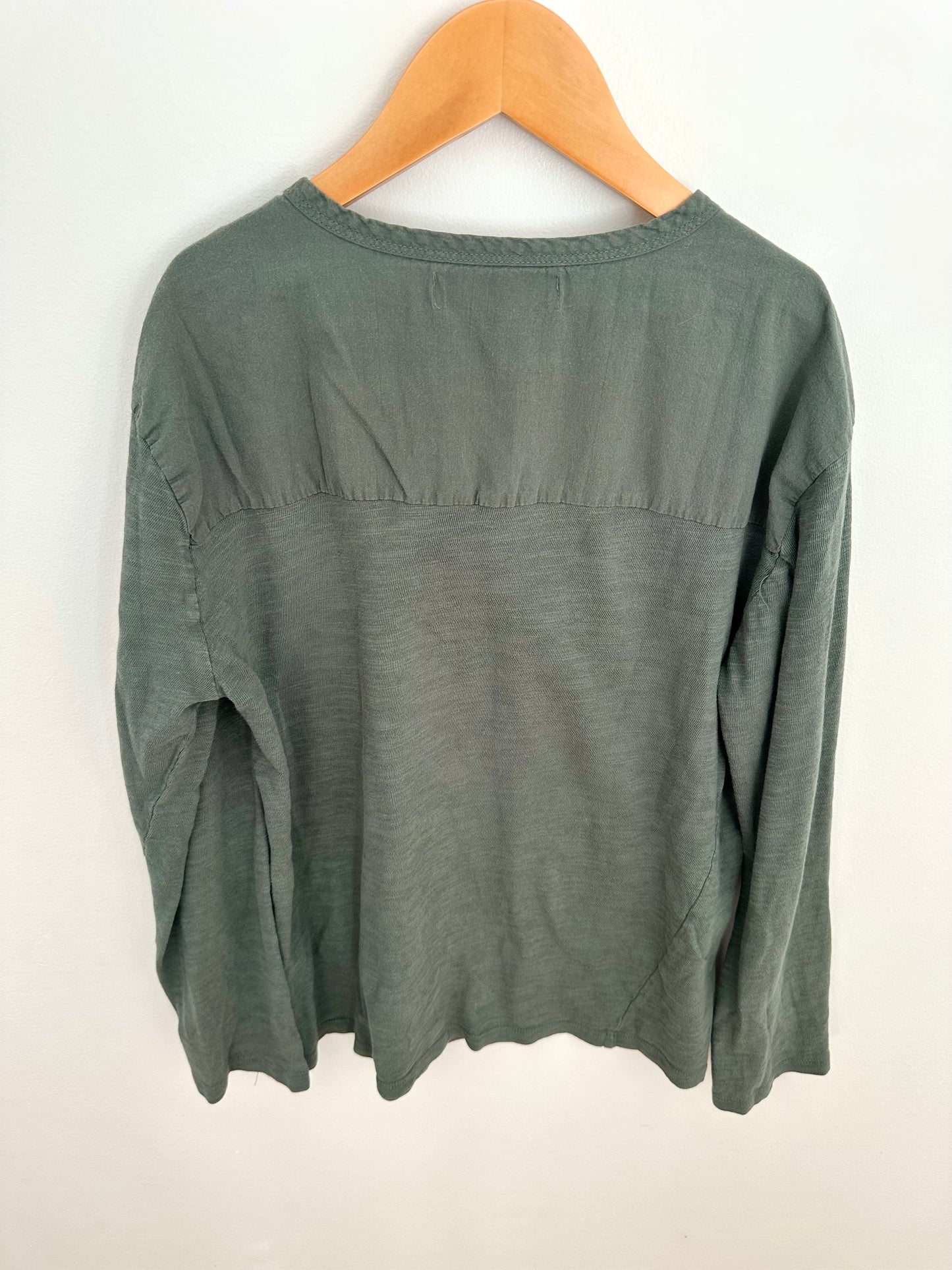 Zara Forest Green Long Sleeve / 11-12 years