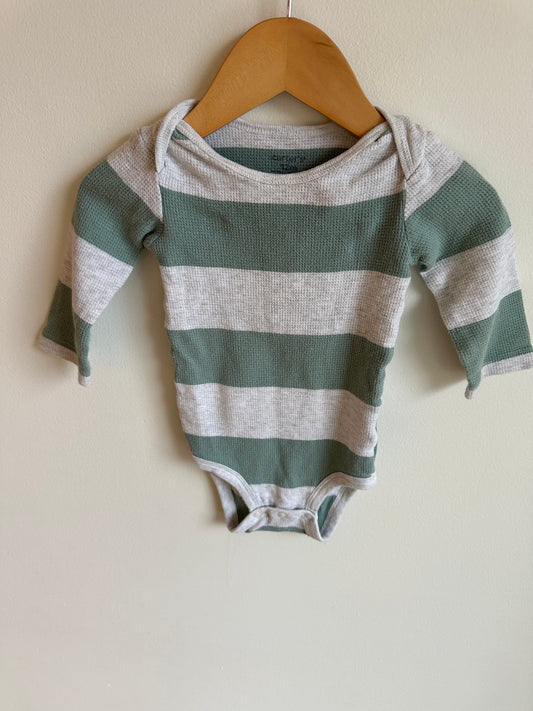 Waffle Knit Bodysuit + Pants Set / 12m