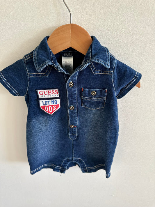 Guess Denim Romper / 6-9m