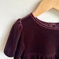 Velvet Plum Formal Dress / 4T