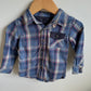 Plaid Flannel / 12-18m