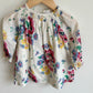 Gap White Floral Dress / 12-18m