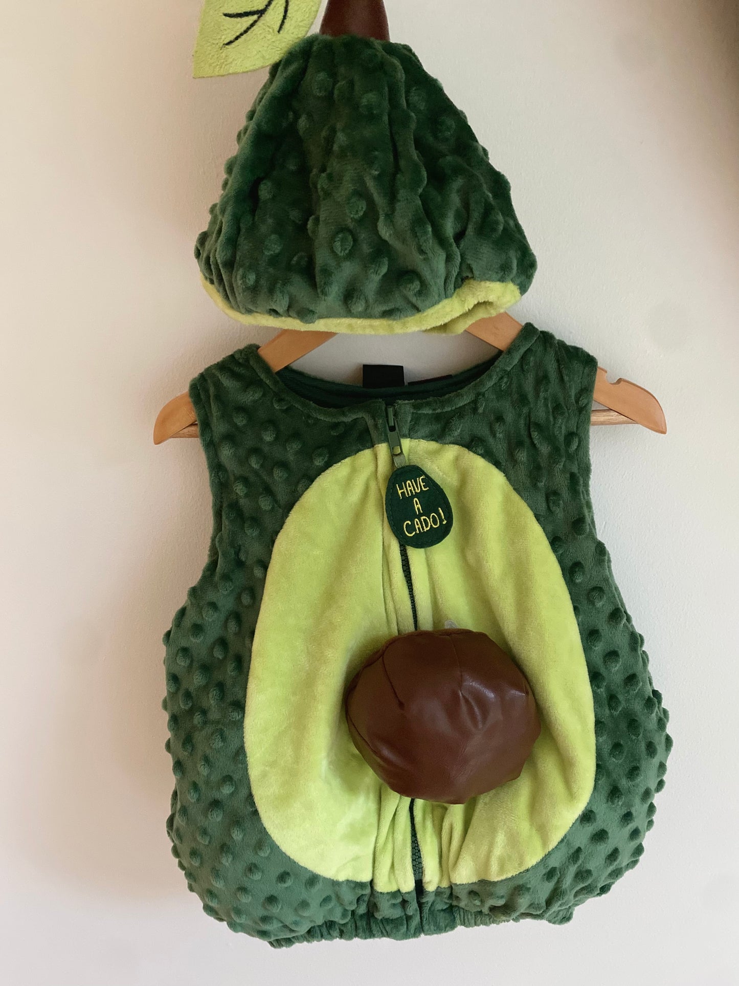 Avocado Costume with Hat / 12m