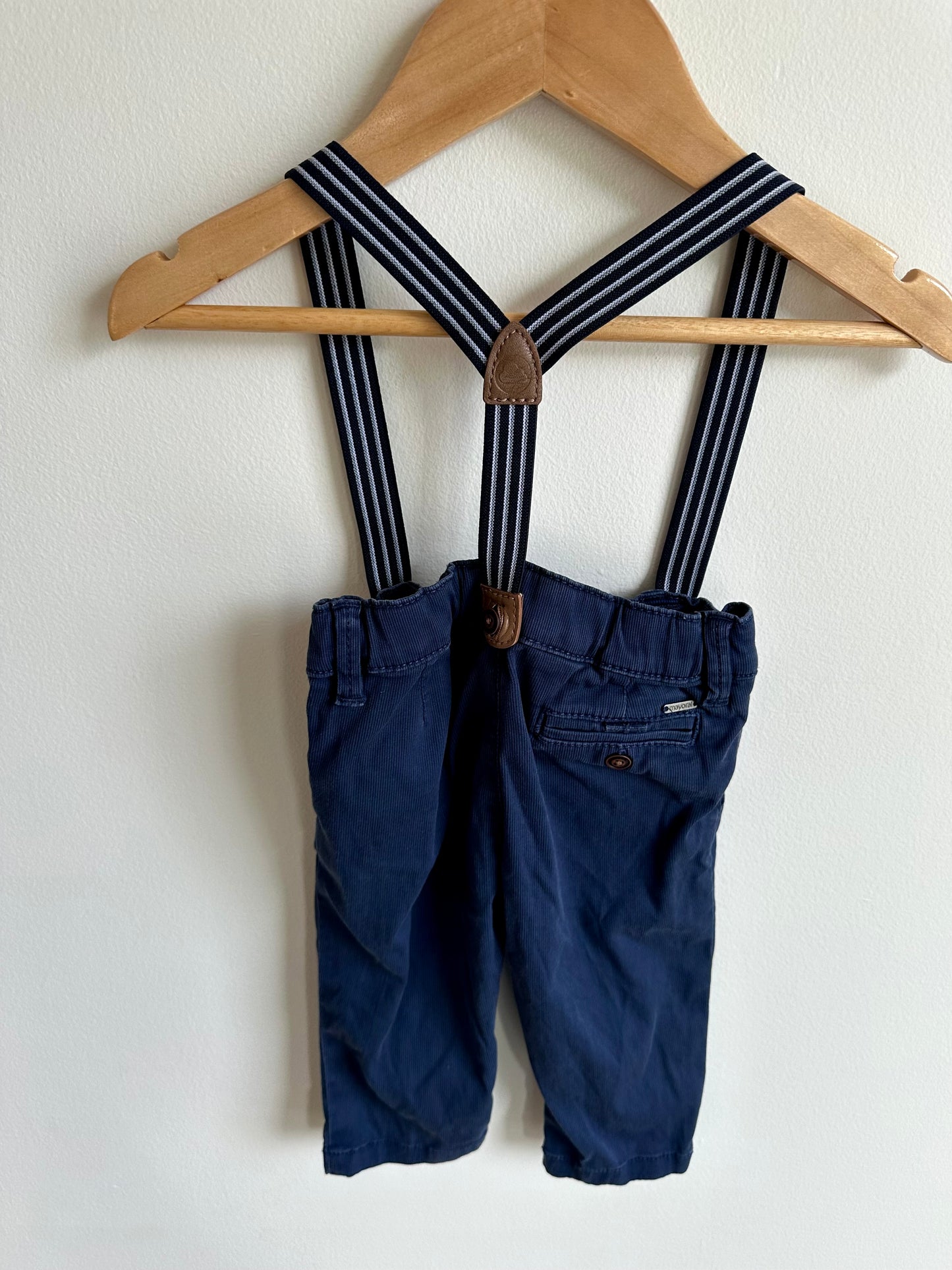 Mayoral Pants with Suspenders / 6m