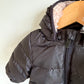 H&M Black Puffer Jacket with Removable Hood / 4-6m