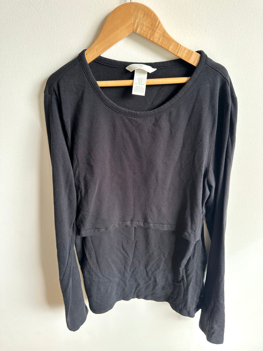 H&M Black Nursing Long Sleeve / M