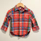 Plaid Button Up / 18-24m