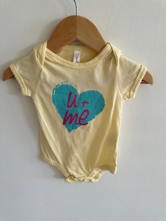 Thyme U + Me Bodysuit / 3-6m