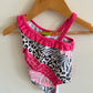 Pink Animal Print Swimsuit / 24m