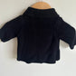 Black Collared Sweater / 0-3m