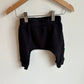 Parade Organics Black Harem Pants / 0-3m