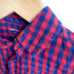 Button Up Checkered Plaid / 12-18m