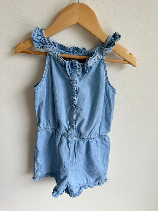 Chambray Romper / 5 years