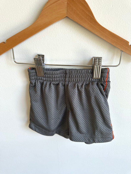 Grey Active Shorts / 3-6m