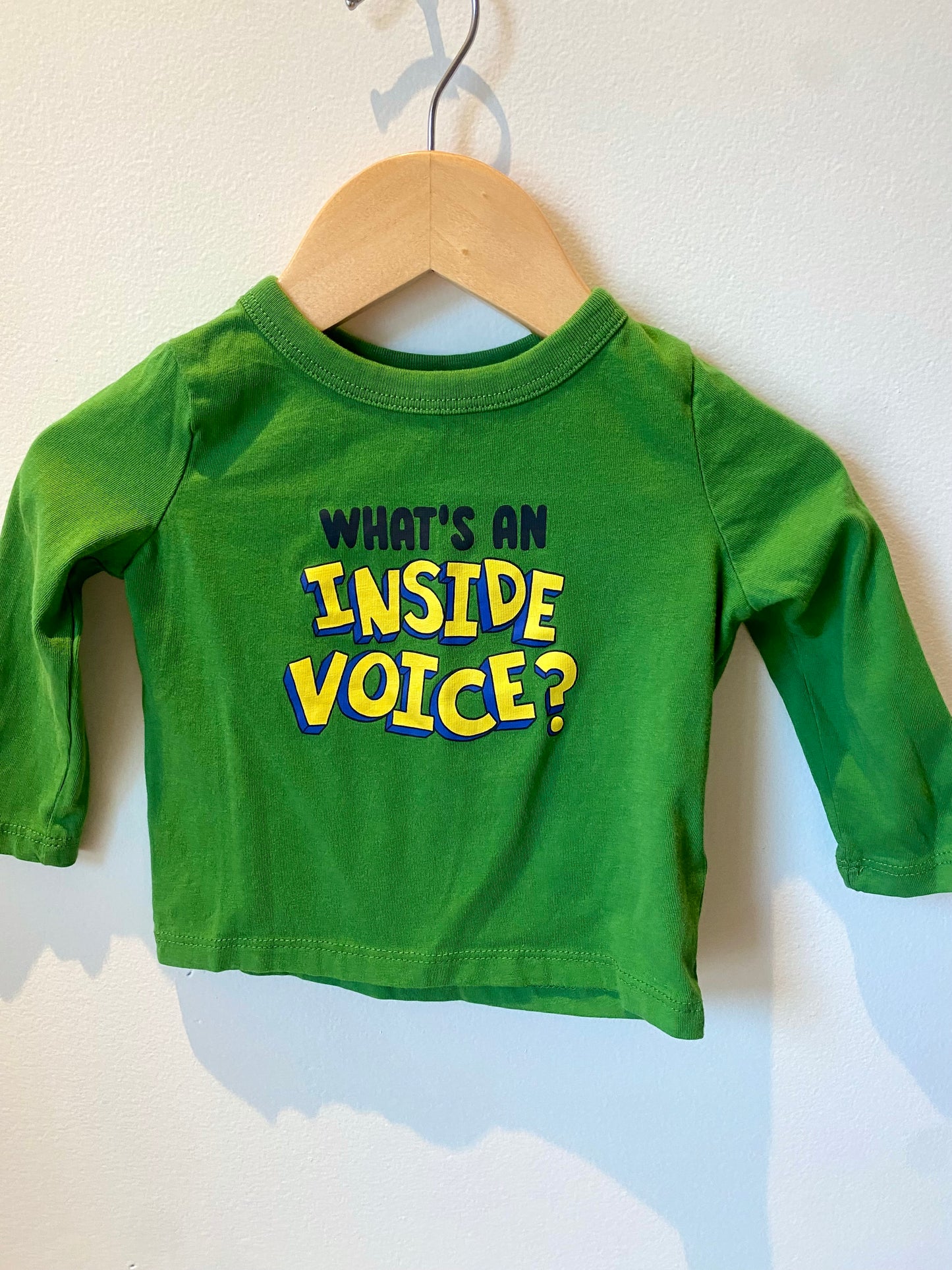 What's An Inside Voice? Top / 6-12m