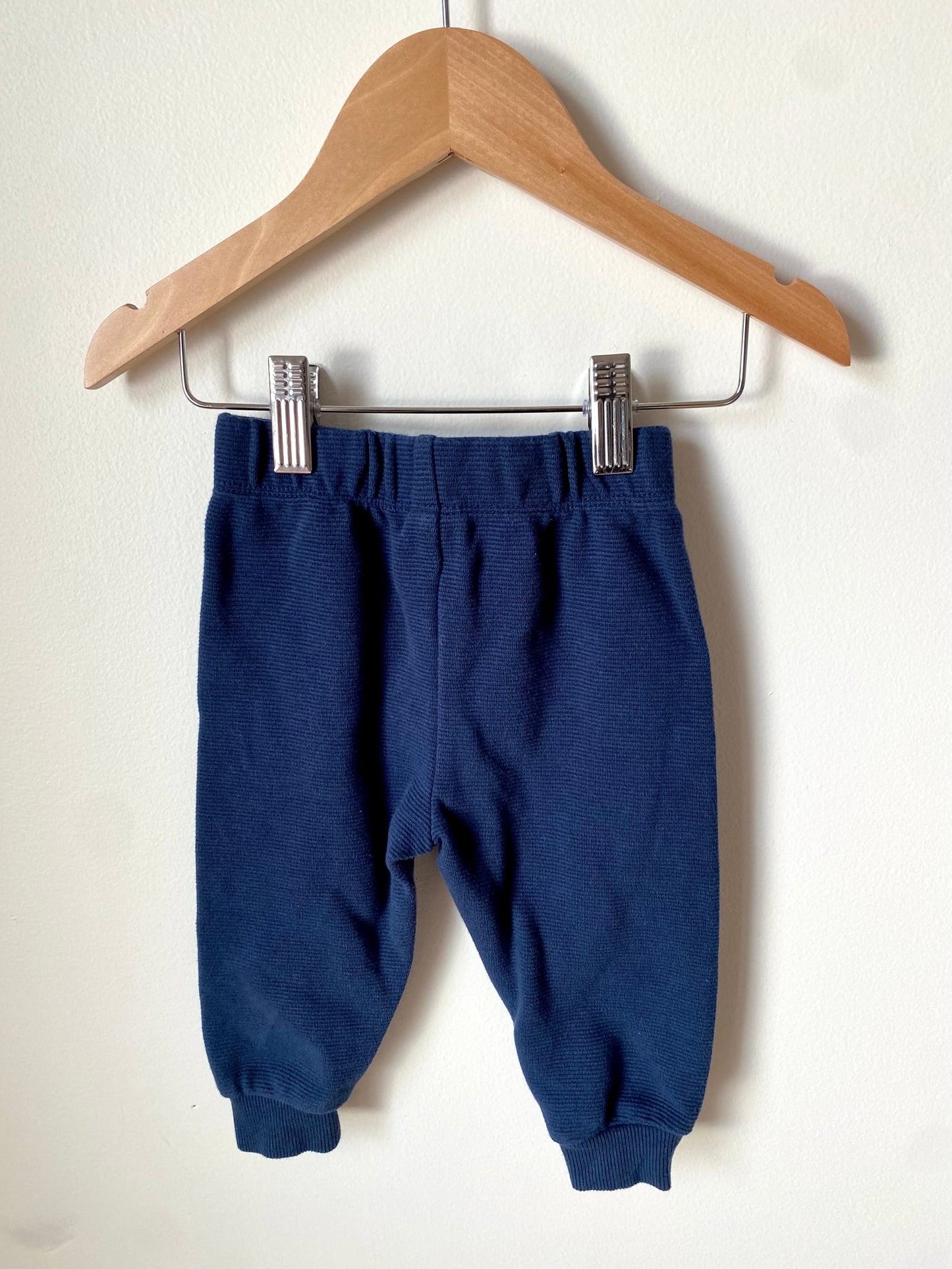 Blue Striped Pants / 9m