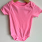 Pink Tee Bodysuit / 18m