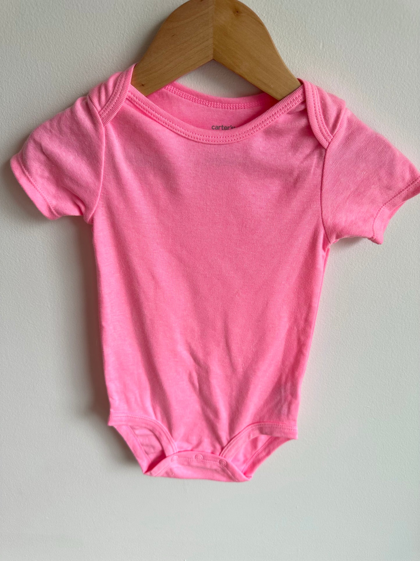 Pink Tee Bodysuit / 18m