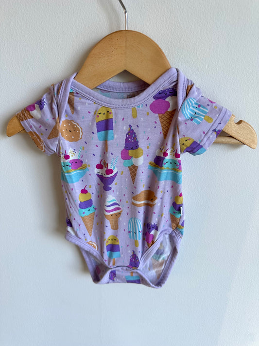 Bamboo Ice Cream Bodysuit / 0-3m