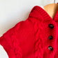 Red Knit Cloak / 3m