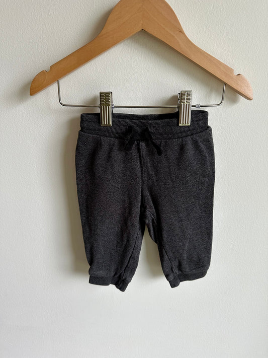 H&M Grey Charcoal Pants / 4-6m