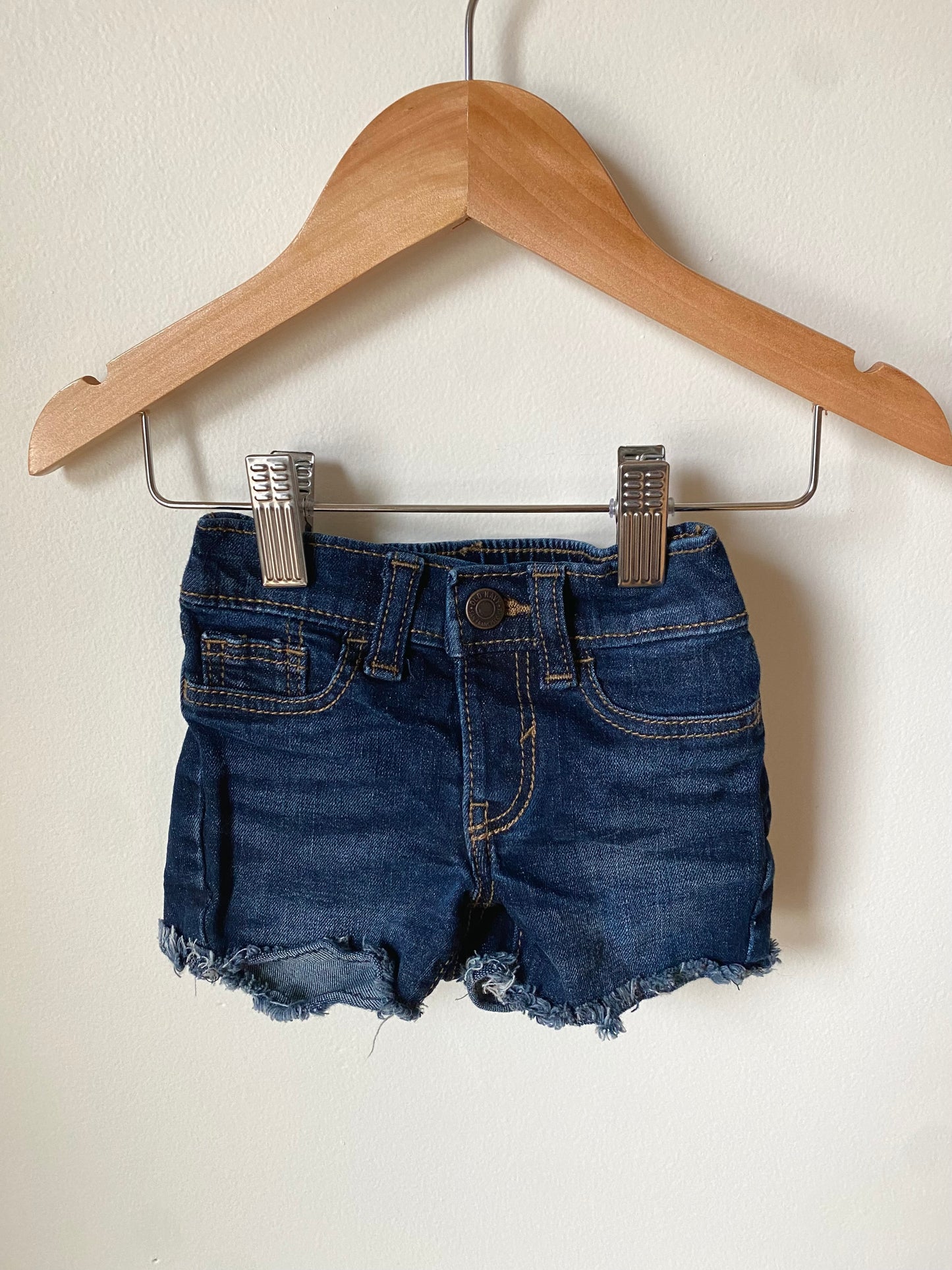 Blue Jean Shorts / 3-6m