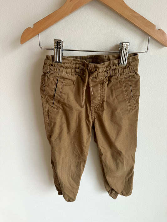 Tan Tapered Pants / 2T