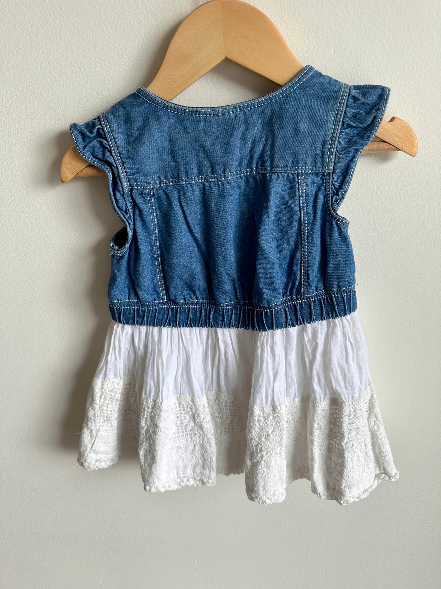 CK Denim Lace Dress / 24m