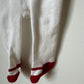 White Tights with Red Shoes / 3m