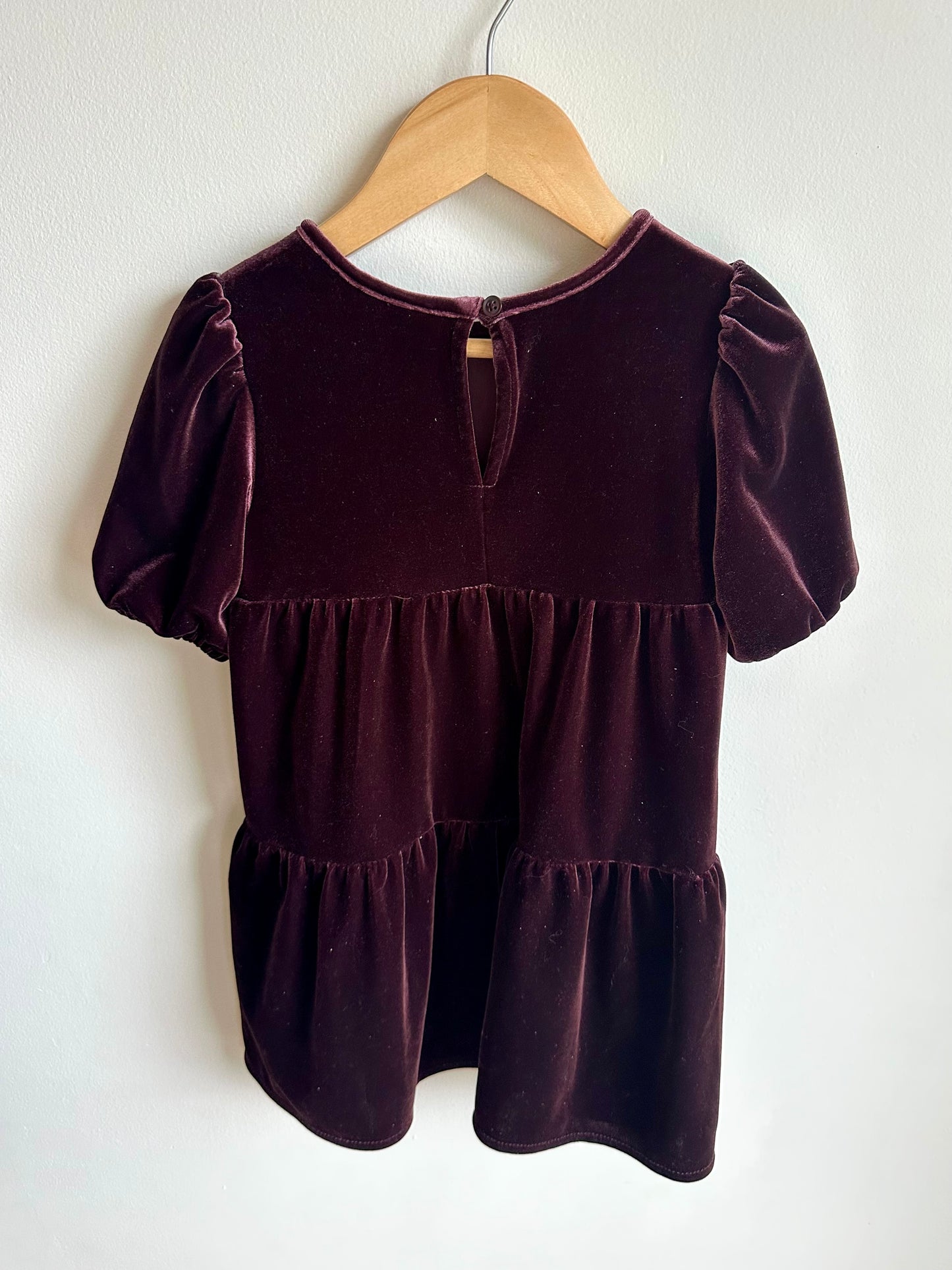 Velvet Plum Formal Dress / 4T