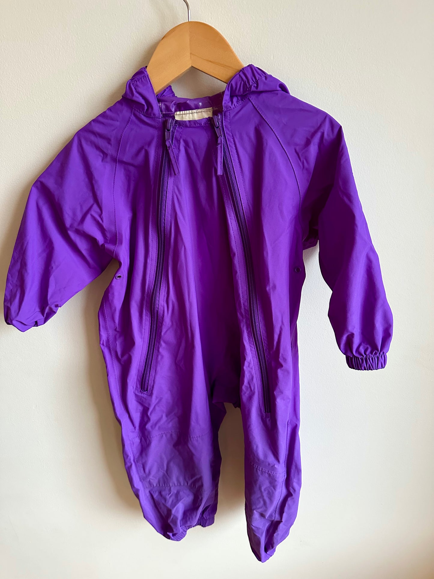 Splashy Purple Rain Suit / 2T