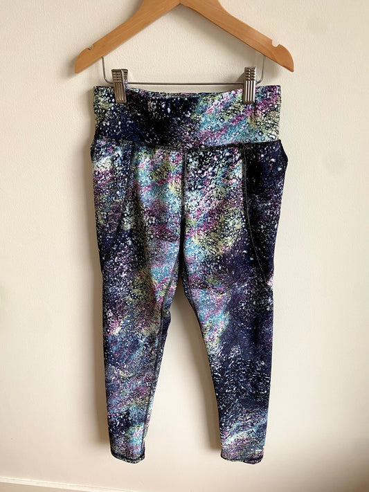 Spotted Colored Exercise Pants / 10-12 years (Lg)