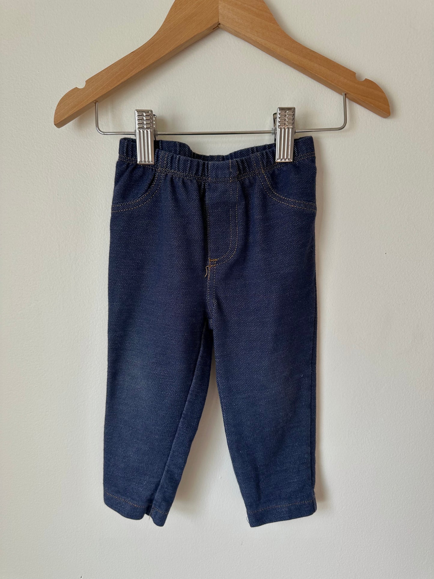 Blue Jeggings / 6-12m