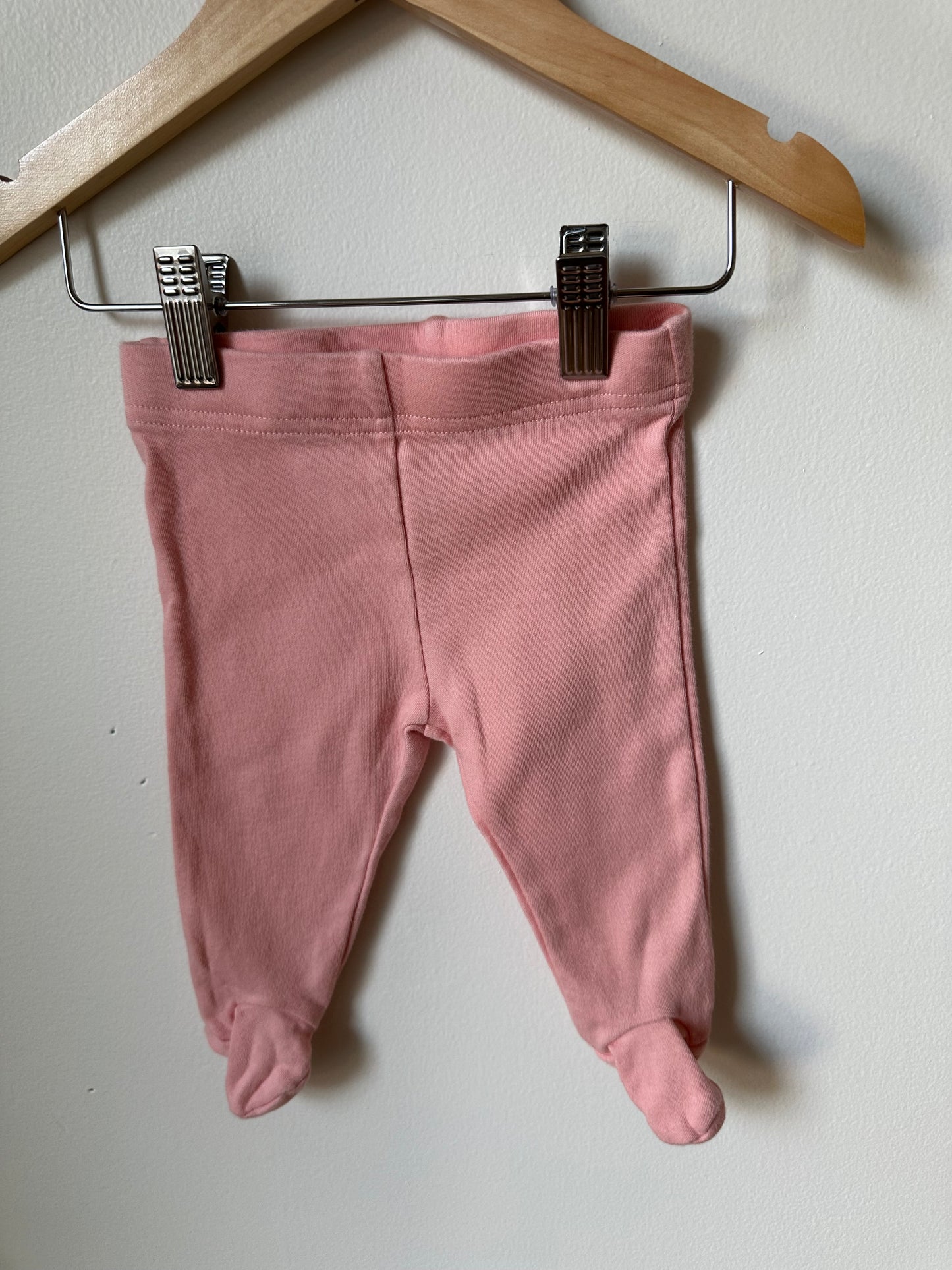 Pink Footed Pants / 0-3m
